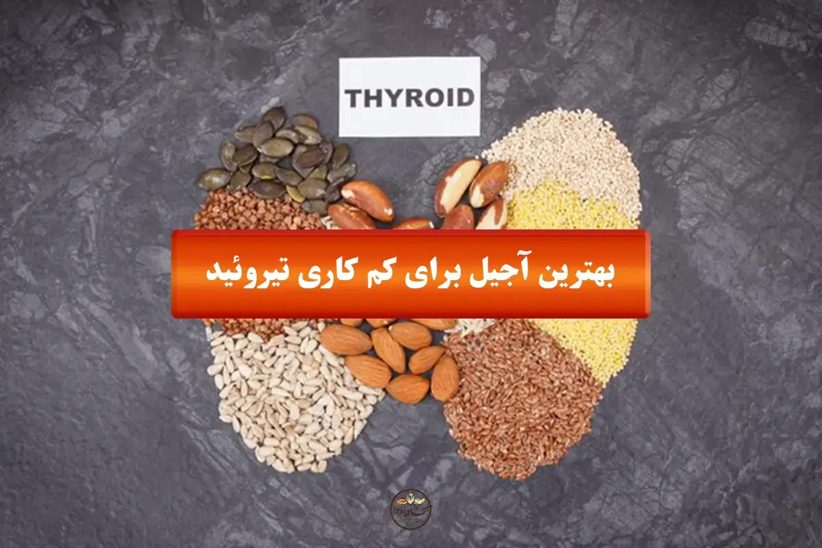 بهترین آجیل برای کم کاری تیروئید